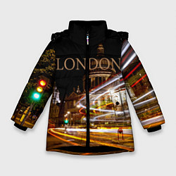 Зимняя куртка для девочки Улицы Лондона