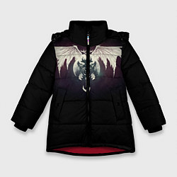 Куртка зимняя для девочки Destiny 9, цвет: 3D-красный