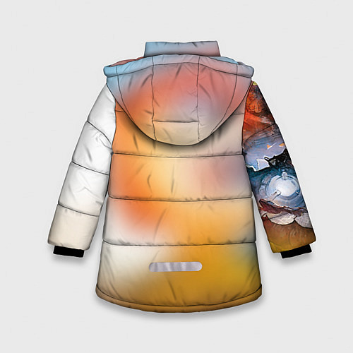 Зимняя куртка для девочки HZD 3 / 3D-Черный – фото 2