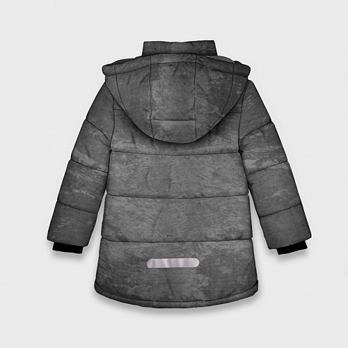 Зимняя куртка для девочки Combichrist / 3D-Черный – фото 2