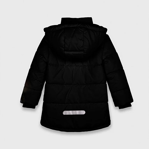 Зимняя куртка для девочки Ice Cube: Big boss / 3D-Черный – фото 2