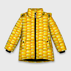 Зимняя куртка для девочки Сладкая вареная кукуруза