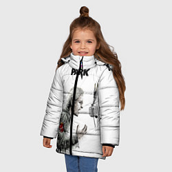 Куртка зимняя для девочки Bennington Song, цвет: 3D-светло-серый — фото 2