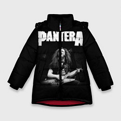 Куртка зимняя для девочки Pantera, цвет: 3D-красный