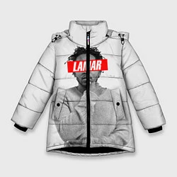 Куртка зимняя для девочки Lamar Supreme, цвет: 3D-черный