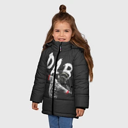 Куртка зимняя для девочки Paul Pogba: Dab, цвет: 3D-светло-серый — фото 2