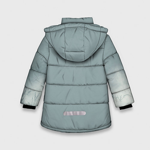 Зимняя куртка для девочки STALKER: Dusk / 3D-Черный – фото 2