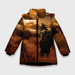 Куртка зимняя для девочки S.T.A.L.K.E.R: Older Soldier, цвет: 3D-черный