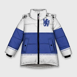 Куртка зимняя для девочки Chelsea - Premium,Season 2022, цвет: 3D-светло-серый