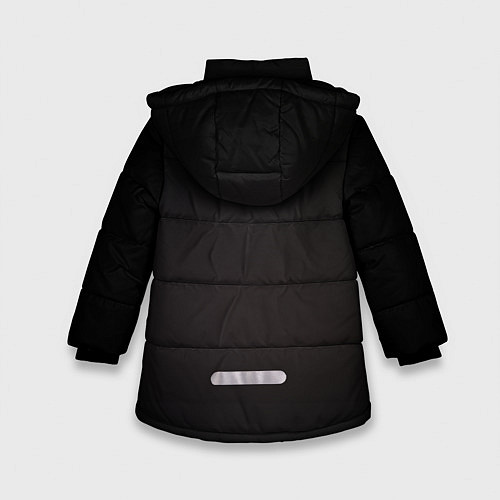 Зимняя куртка для девочки Thirteen Reasons Why / 3D-Черный – фото 2