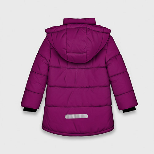Зимняя куртка для девочки The XX: Purple / 3D-Черный – фото 2
