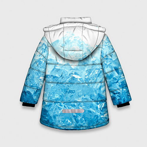 Зимняя куртка для девочки Free and Easy / 3D-Черный – фото 2