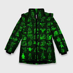 Зимняя куртка для девочки Персонажи Fallout