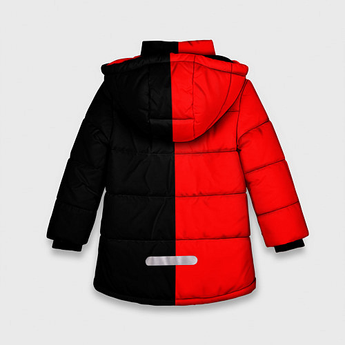 Зимняя куртка для девочки Yamaha / 3D-Черный – фото 2
