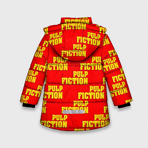 Зимняя куртка для девочки Pulp Fiction: Boxing glove / 3D-Черный – фото 2
