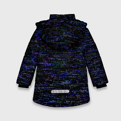 Зимняя куртка для девочки 4K VHS / 3D-Черный – фото 2
