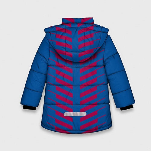 Зимняя куртка для девочки FC Barcelona: Creative / 3D-Черный – фото 2