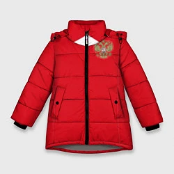 Зимняя куртка для девочки Сборная России: ЧМ 2018