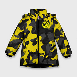 Зимняя куртка для девочки Borussia 2018 Military Sport