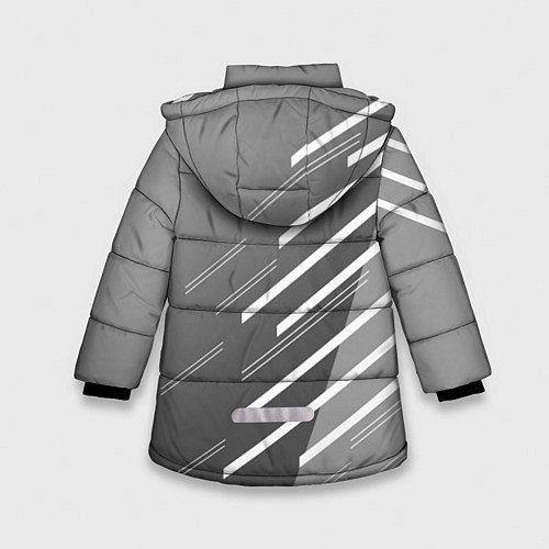 Зимняя куртка для девочки BMW 2018 M Sport / 3D-Черный – фото 2