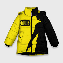 Зимняя куртка для девочки PUBG: Yellow Shadow