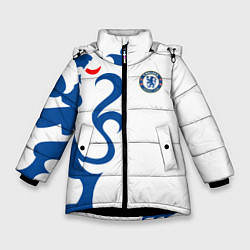 Зимняя куртка для девочки FC Chelsea: White Lion