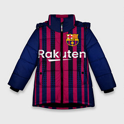 Зимняя куртка для девочки FC Barcelona: Rakuten