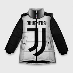 Зимняя куртка для девочки FC Juventus: Silver Original