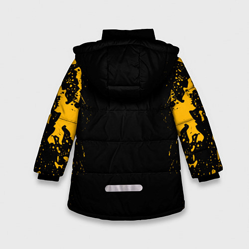 Зимняя куртка для девочки PUBG: Black Soldier / 3D-Черный – фото 2