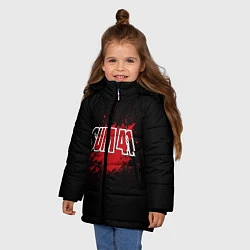 Куртка зимняя для девочки Sum 41: Hot Blood, цвет: 3D-черный — фото 2