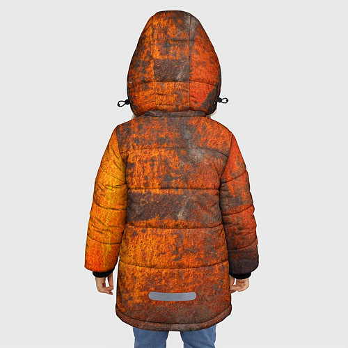 Зимняя куртка для девочки S.T.A.L.K.E.R: Steampunk / 3D-Красный – фото 4