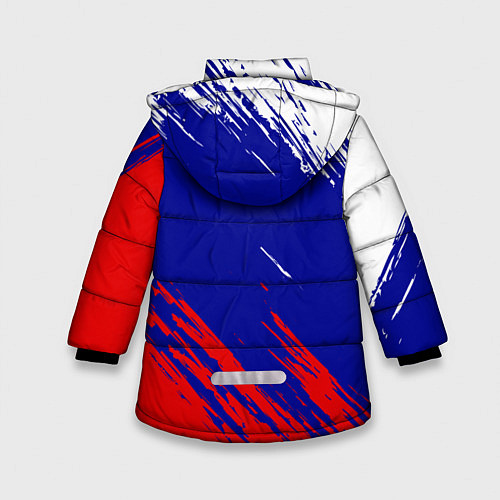 Зимняя куртка для девочки RUSSIA SPORT / 3D-Черный – фото 2