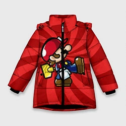 Зимняя куртка для девочки Super Mario: Red Illusion