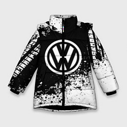 Зимняя куртка для девочки Volkswagen: Black Spray