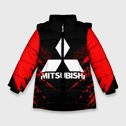 Зимняя куртка для девочки Mitsubishi: Red Anger