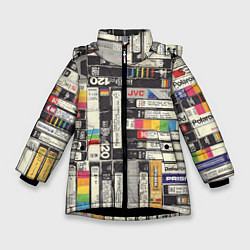 Зимняя куртка для девочки VHS-кассеты