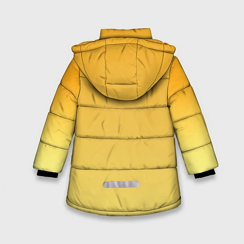 Зимняя куртка для девочки Sanjay: Craig & Pizza / 3D-Черный – фото 2