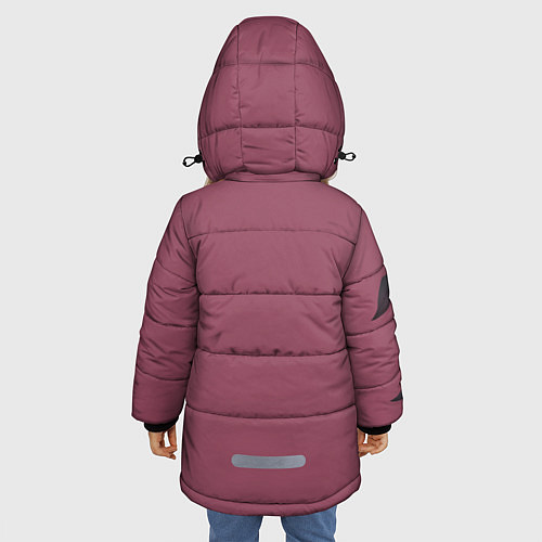 Зимняя куртка для девочки Albedo / 3D-Красный – фото 4