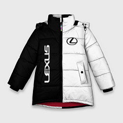 Зимняя куртка для девочки Lexus: Black & White