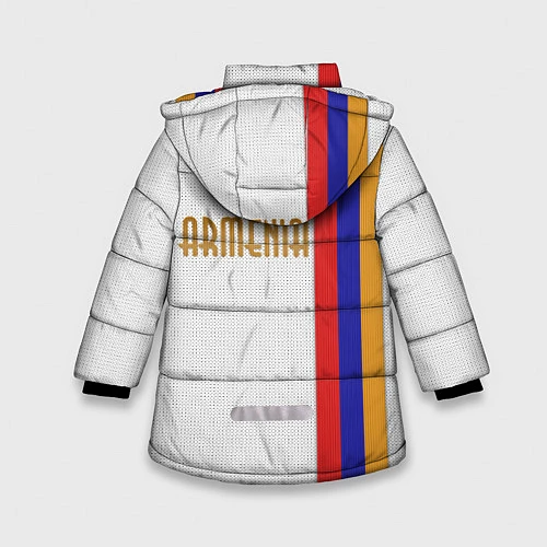Зимняя куртка для девочки Armenia Line / 3D-Черный – фото 2