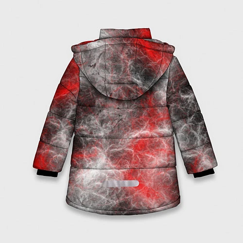 Зимняя куртка для девочки Bon Jovi / 3D-Черный – фото 2