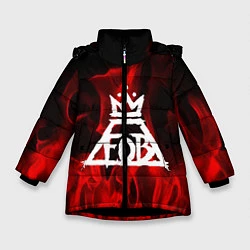 Зимняя куртка для девочки Fall Out Boy: Red Flame