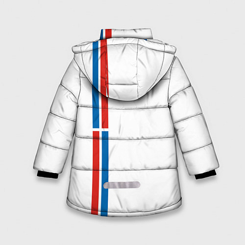 Зимняя куртка для девочки Пермский край / 3D-Черный – фото 2