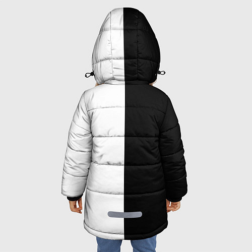 Зимняя куртка для девочки Porsche Design / 3D-Светло-серый – фото 4