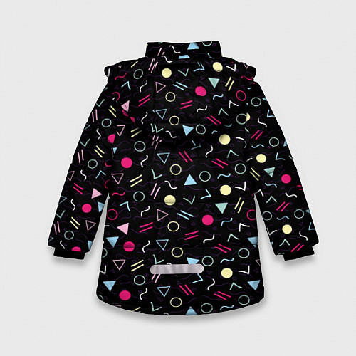Зимняя куртка для девочки 80 Battaries / 3D-Черный – фото 2