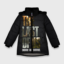 Куртка зимняя для девочки Endure and Survive, цвет: 3D-светло-серый