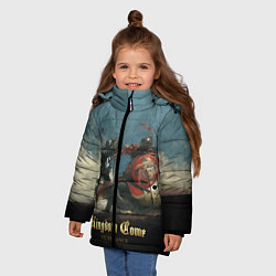 Куртка зимняя для девочки Kingdom Come: Deliverance, цвет: 3D-красный — фото 2