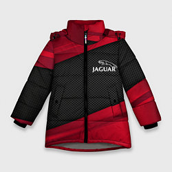 Зимняя куртка для девочки Jaguar: Red Sport