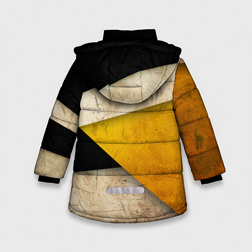 Зимняя куртка для девочки FC Juventus: Old Style / 3D-Черный – фото 2
