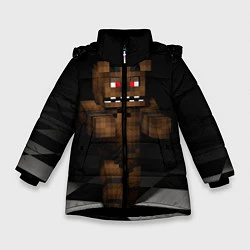 Зимняя куртка для девочки Minecraft: Freddy FNAF